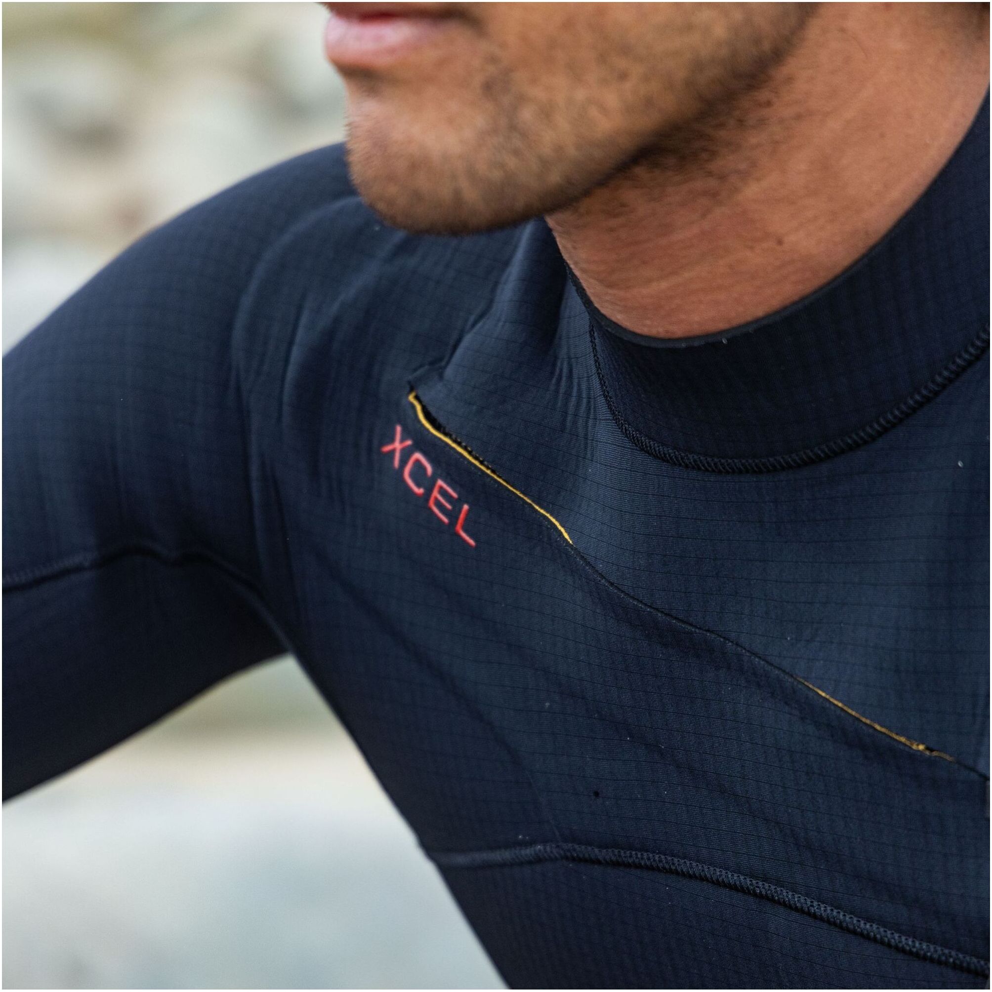 2025 Xcel Mens Infiniti 5/4mm Hooded Chest Zip Wetsuit MN54ZLH4